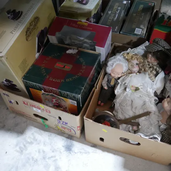 Boxed Xmas decorations