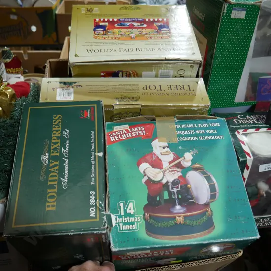 Boxed Xmas decorations