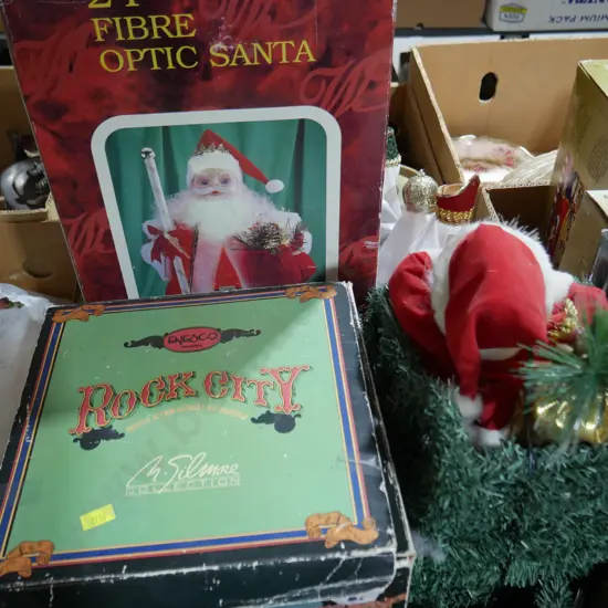 Boxed Santa rock city etc