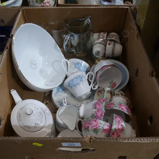 China cups and saucers