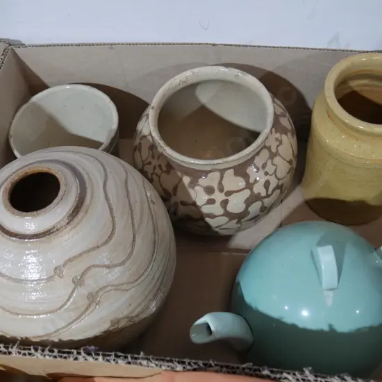 Studio pottery vases