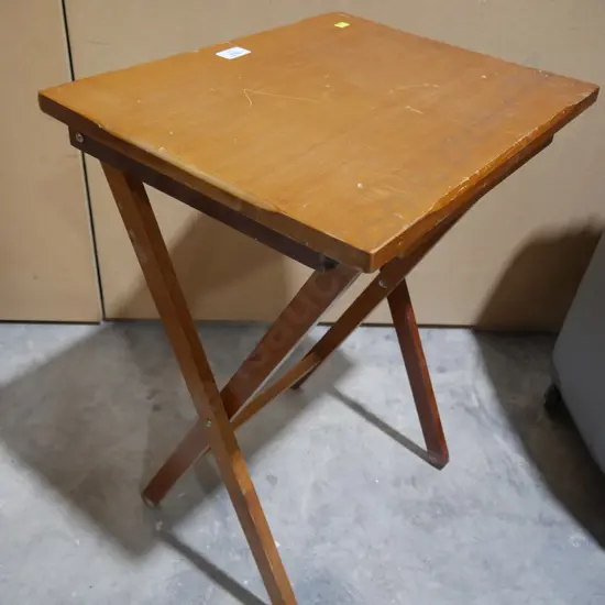 Small folding table