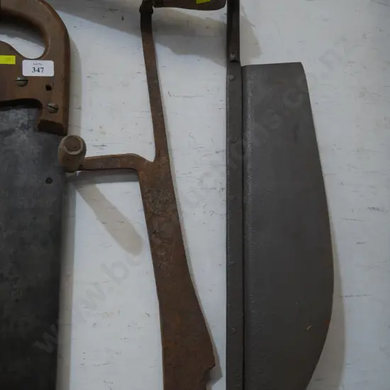 Silage and bale knifes