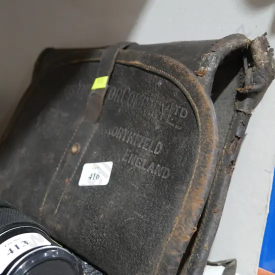 Austin motor company leather tool case