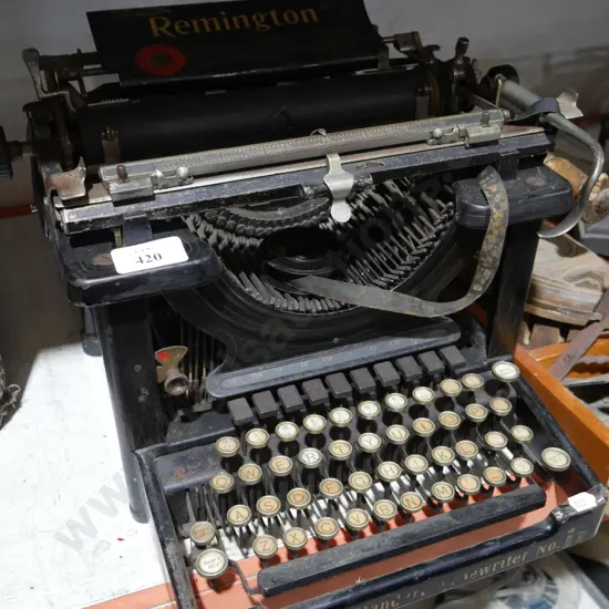 Remington typewriter