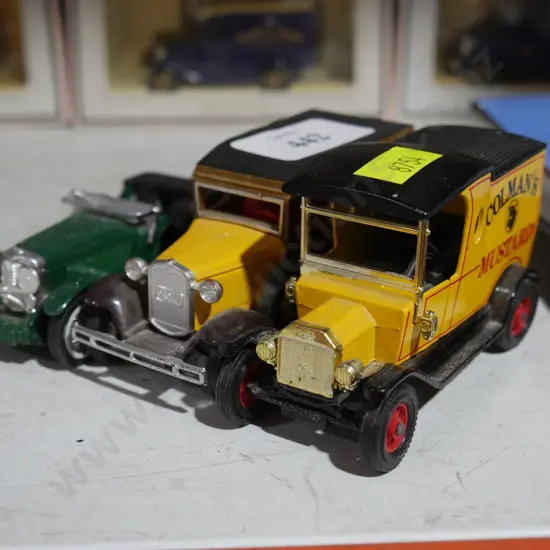 3  matchbox vehicles