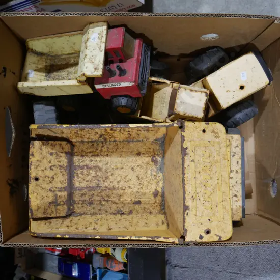 Vintage Tonka trucks