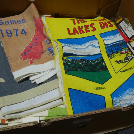 Souvenir tea towels