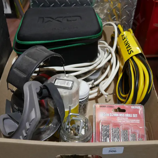 Power cords drill bits ect