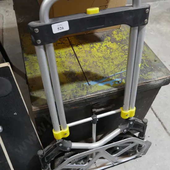 Fold up hand trolley