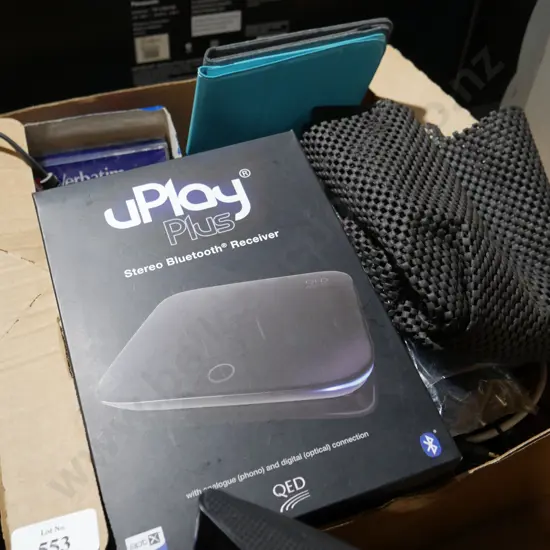 Bluetooth receiver, stereo cables etc