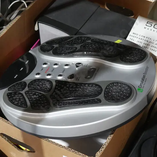 Circulation booster, speakers etc