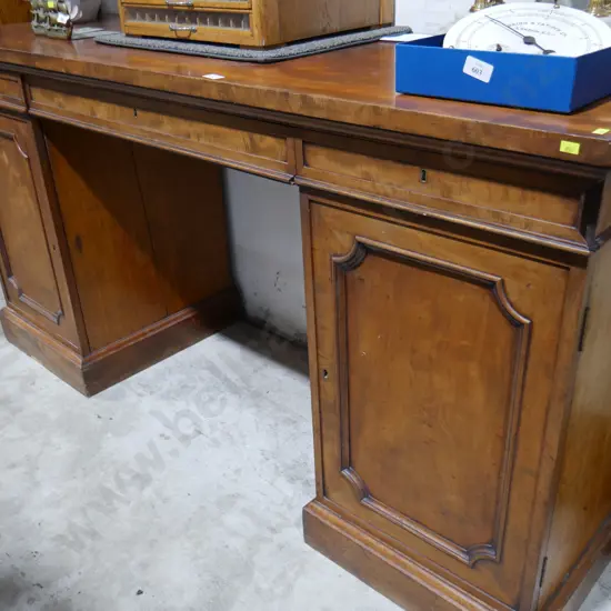 Victorian pedestal sideboard