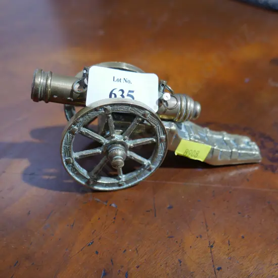 Brass cannon