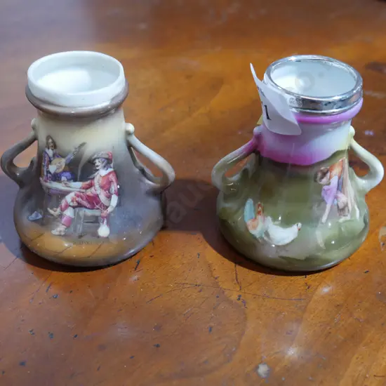 2 Royal Bayreuth vases