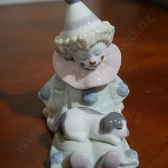 Lladro clown figure