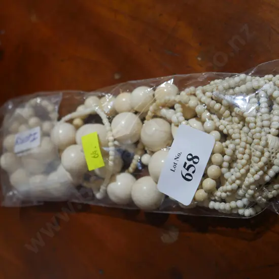 Ivory necklaces