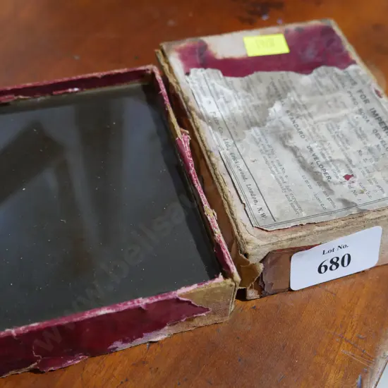 Glass photographic plates