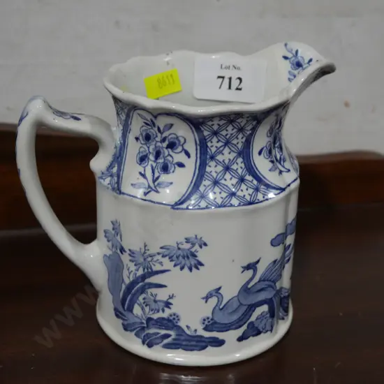 Old Chelsea blue jug