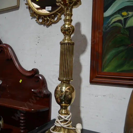 Brass lamp