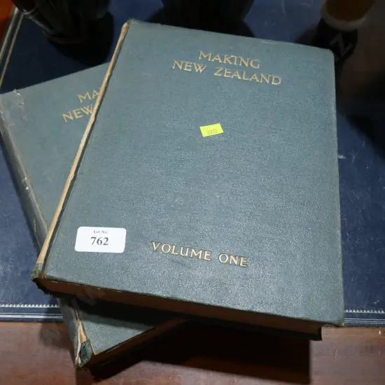 Making New Zealand books Volume 1 and 2