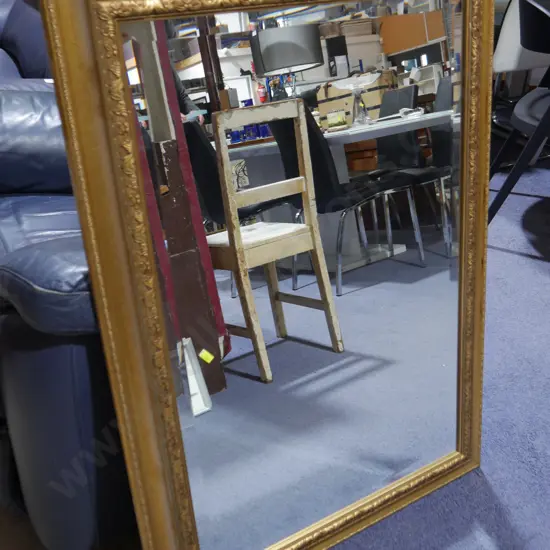 Beveled edge mirror