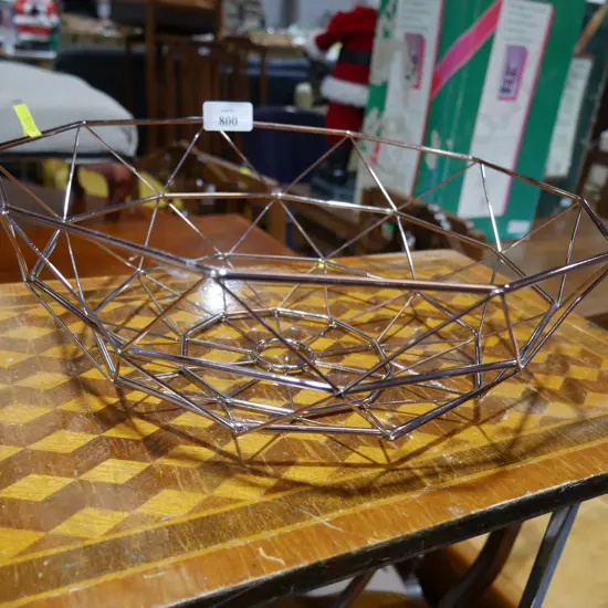 wire fruit bowl