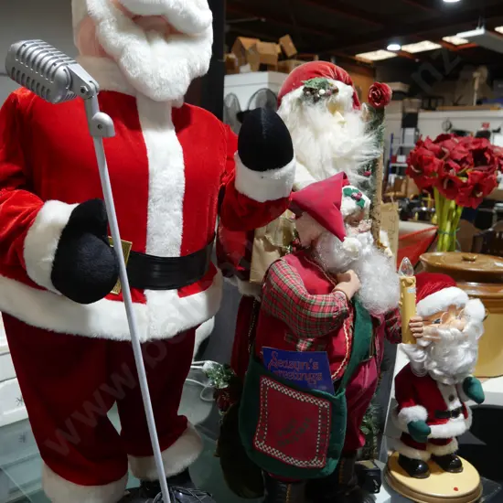 Collection of Santas