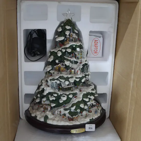 Boxed electric Xmas tree