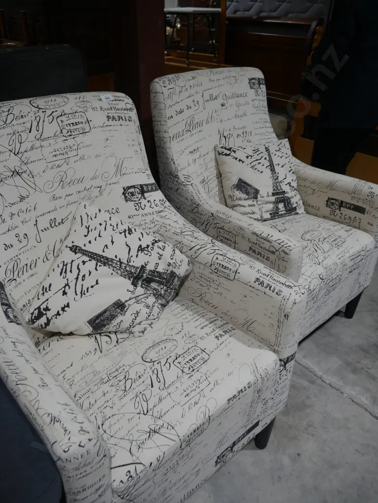 Pair of armchairs Image 1++