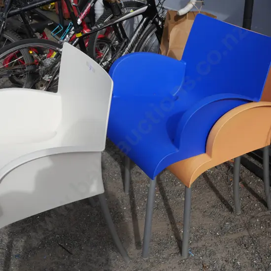 3 Casprini 'Minx' chairs