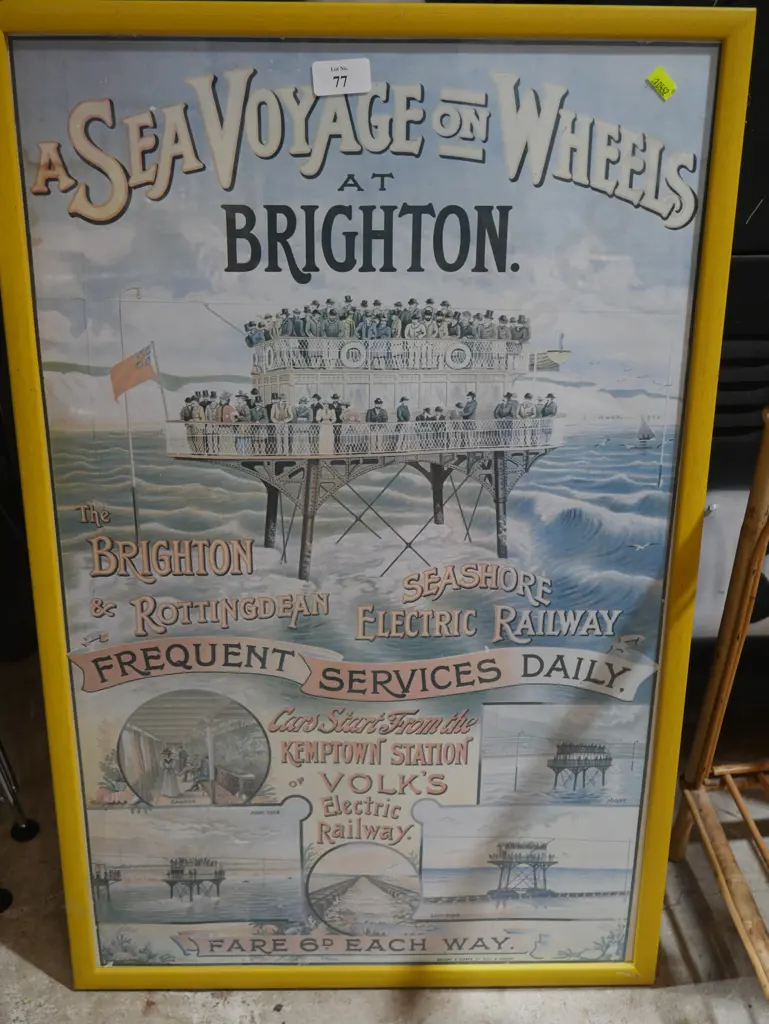 Brighton seashore poster Image 1++