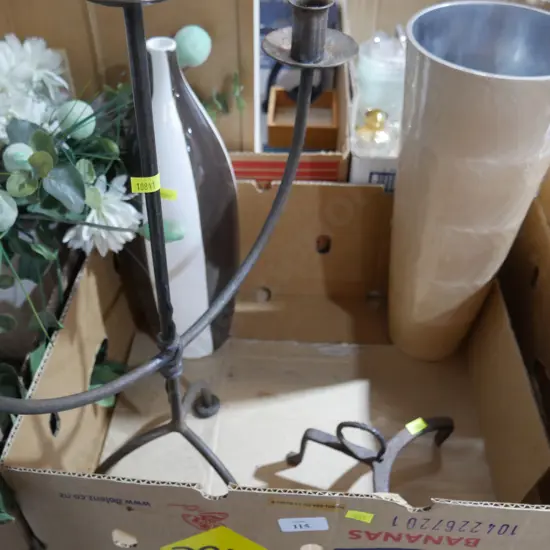 Vase, candle holder etc