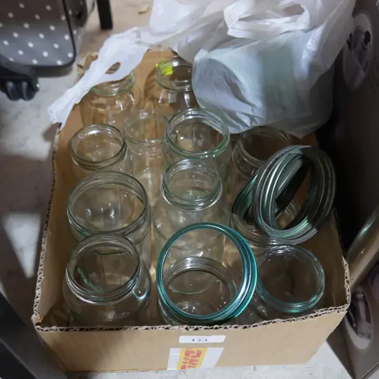 Box of jars