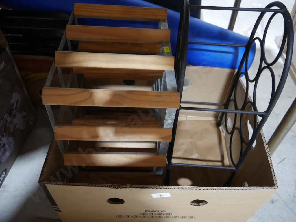 Two wine racks Image 1++