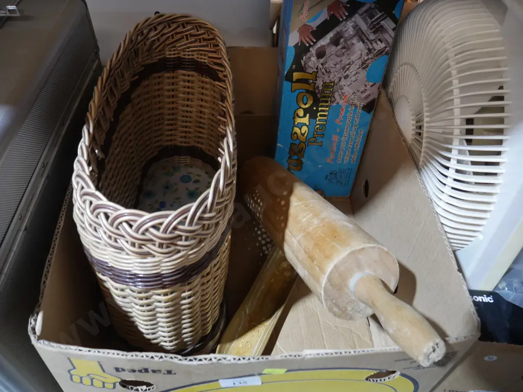 Rolling pin, basket etc Image 1++