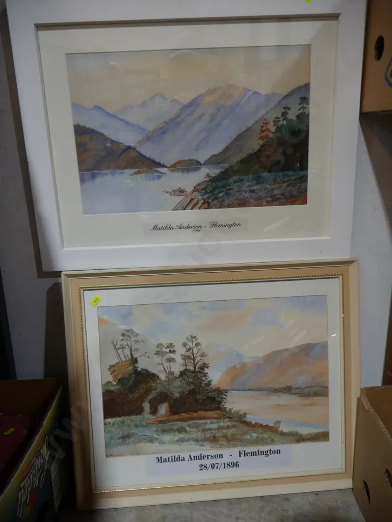 Two framed pictures Image 1++