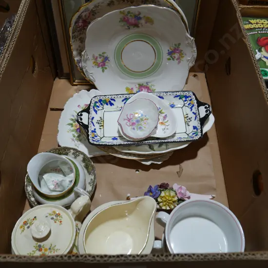 2 tapestry pictures and China etc