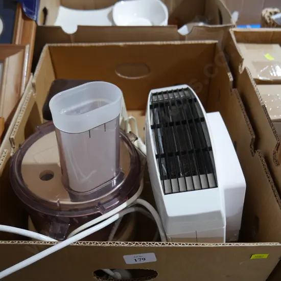 Heater and food processor etc