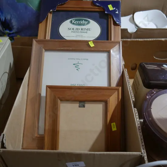 Box of photo frames