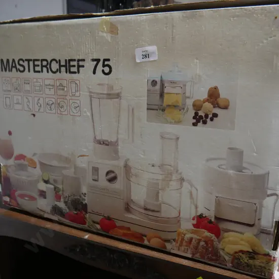 MasterChef 75 food processor