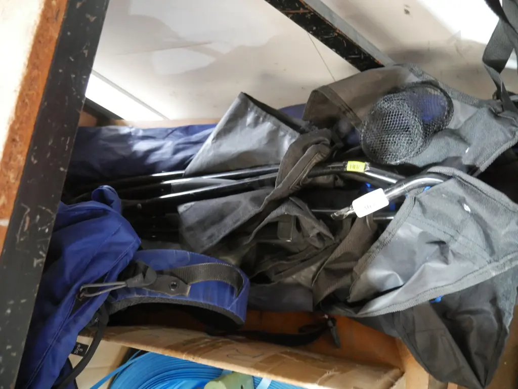 Backpack, camp chairs Image 1++