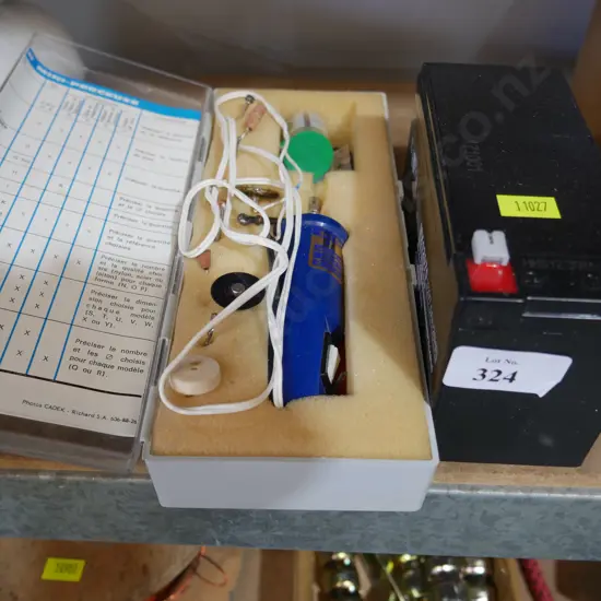 Valve regulated rechargable battery, miniature precision drill