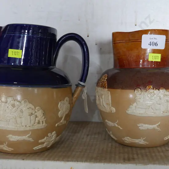 Dalton Lambeth pottery jugs