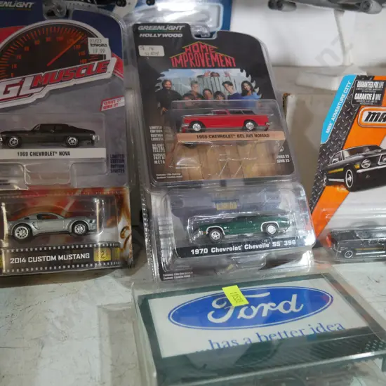 Assorted model cars