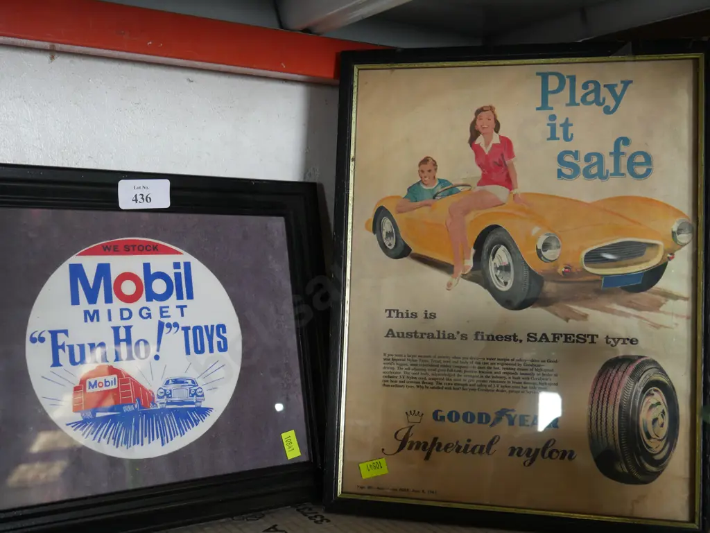 Mobil and Goodyear signs Image 1++