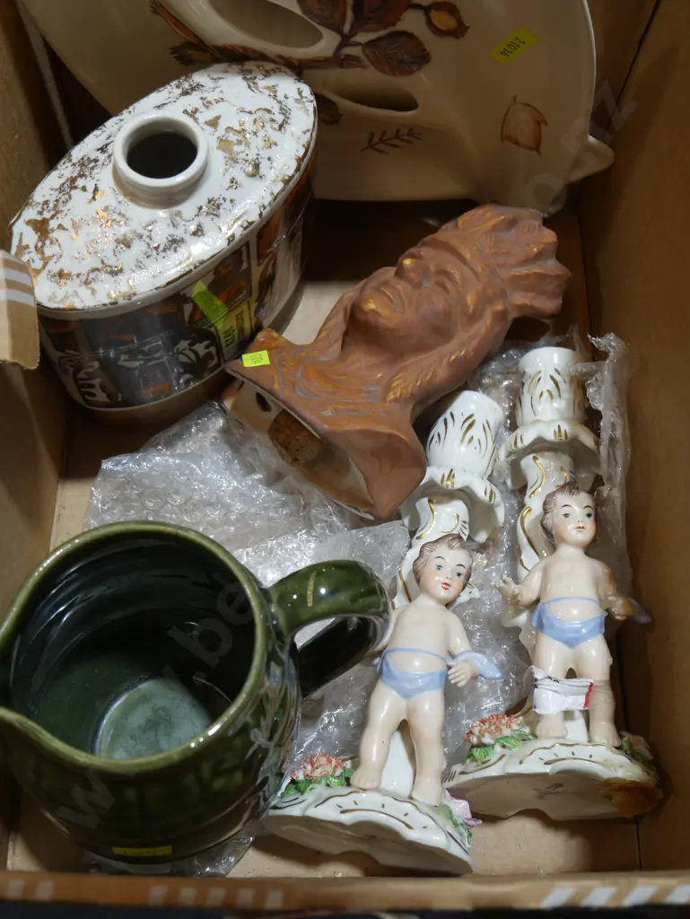 Candle holders, jug etc Image 1++