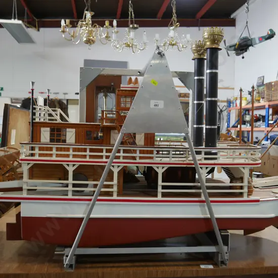 R.C Proud Mary model paddle boat