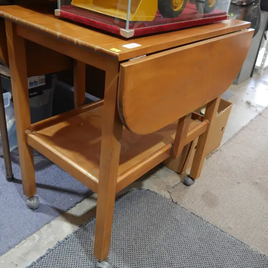 Dropside tea trolley