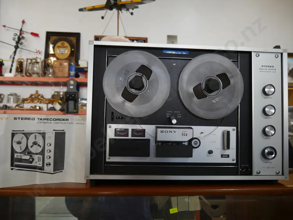 Sony stereo tape recorder Image 1++